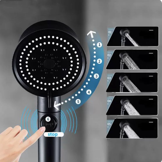 High-Pressure Turbine Multi-Mode Shower Head