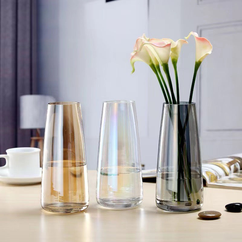 Aurora glass vase